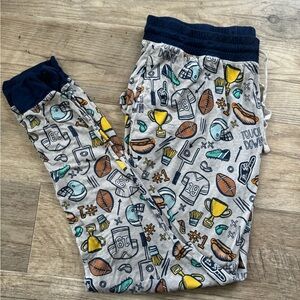 Adult Little Sleepies Football Jogger Pants